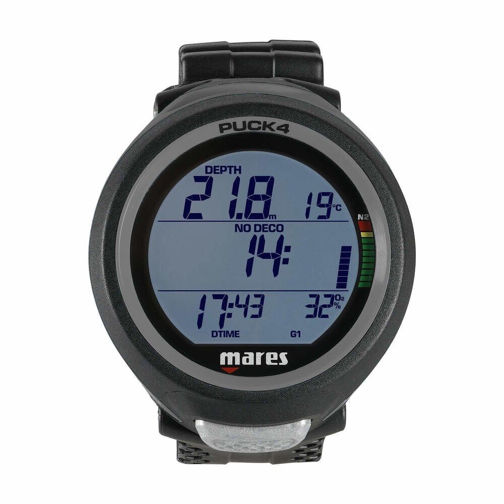 Mares PUCK 4 Dalış Bilgisayarı Siyah/Gri