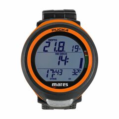 Mares PUCK 4 Dalış Bilgisayarı Siyah/Turuncu