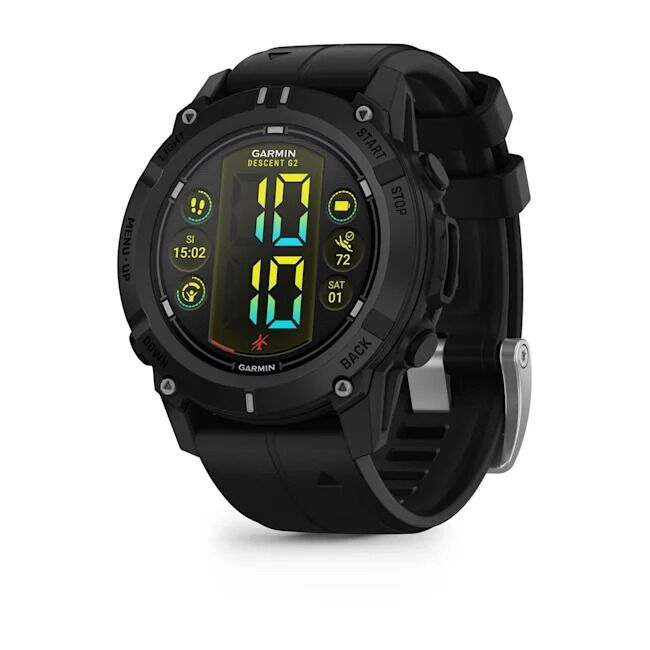 Garmin Descent G2 Dalış Saati Siyah