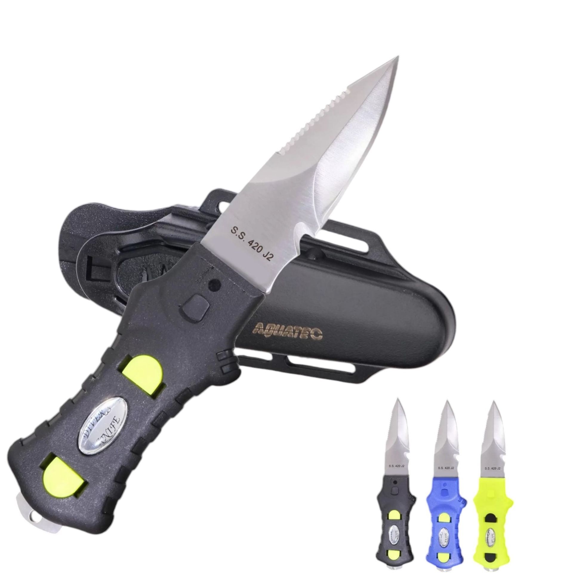 KN-150 Dalış  Bıçak - (Dalış Bıçağı) Siyah