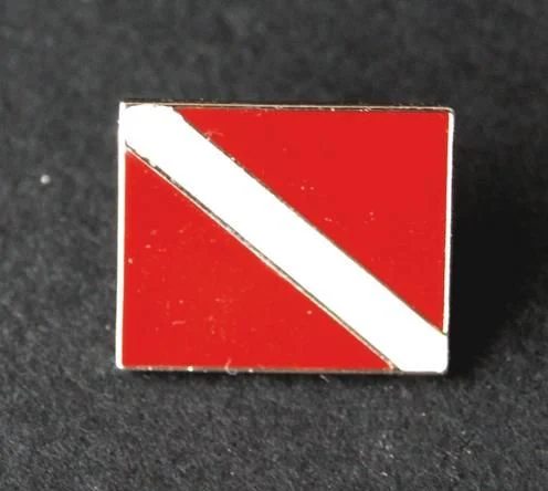 Mineli Dalış Bayrağı Rozet