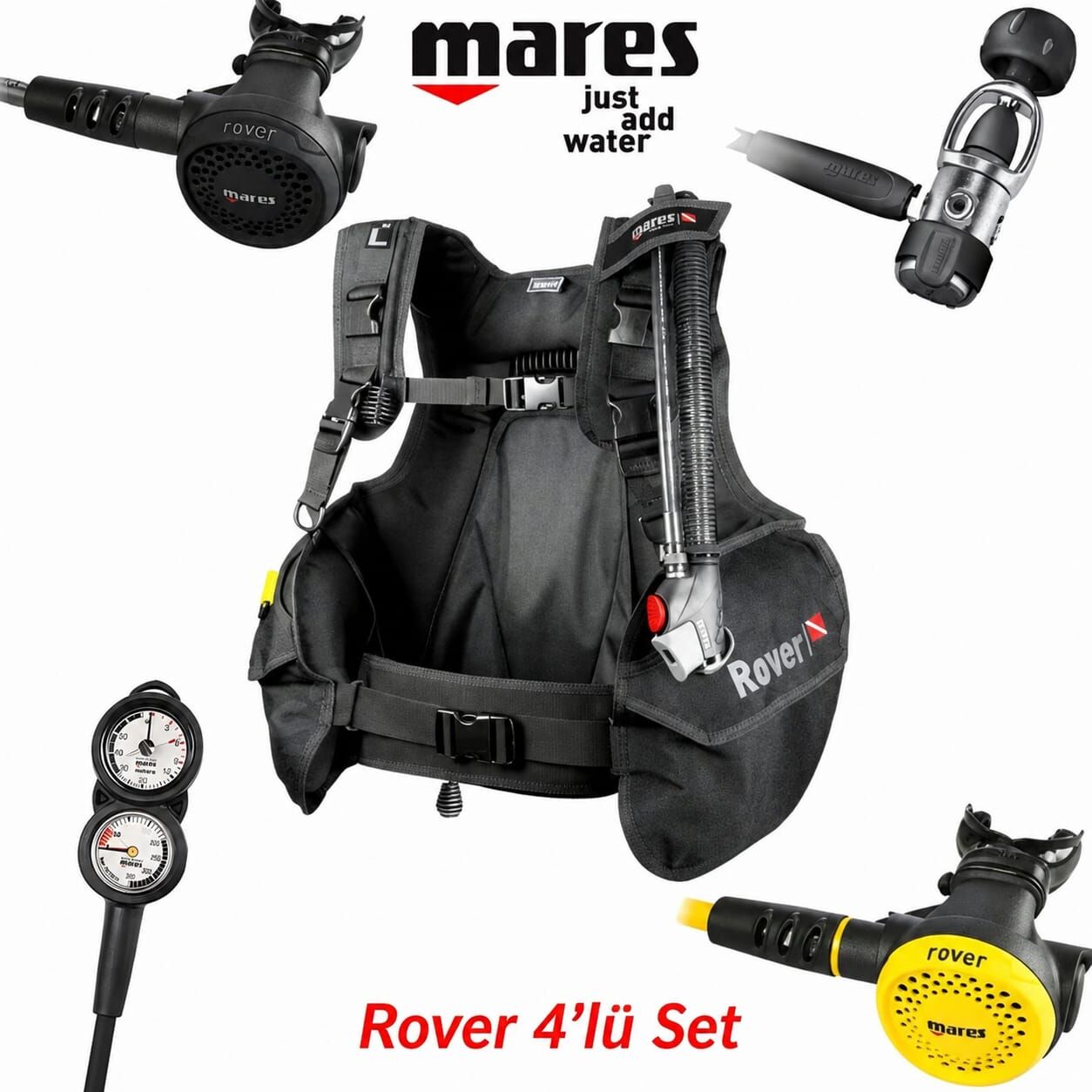 MARES ROVER REGÜLATÖR BDC SETi