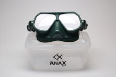 Anax Pro MAYK Dalış Maskesi Yeşil