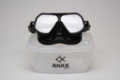 Anax Pro MAYK Dalış Maskesi Siyah