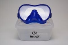 Anax Pro Need Tüplü Dalış Maskesi Lacivert