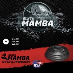Black Mamba 18mm Siyah Çevirme Zıpkın Lastiği