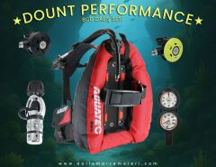 DOUNT PERFORMANCE DALIŞ SETİ siyah-kırmızı
