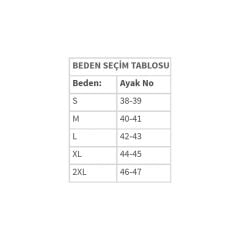 NemoSub Tabanlı Çorap Jarse 3mm