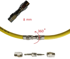 8mm 360derece döner rekor(HR-103)