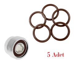 VİTON-Vana insert dış O-Ring (12,37x2,62) (5 ad.)