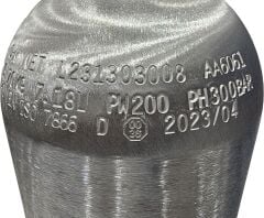 7,0 L. Alüminyum Tüp-Şişe (Dalış Tüpü)