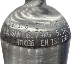 5,0 L. Alüminyum Tüp- Şişe  (Dalış Tüpü)