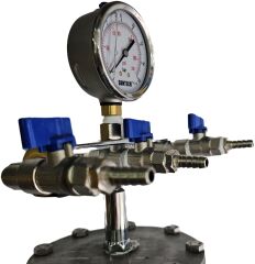 Kompresör Filtresi - 3 çıkış 10mm Hortum için