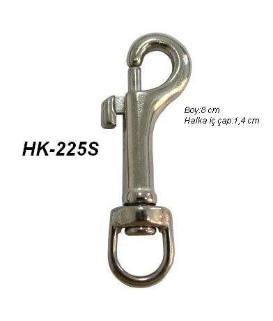 PASLANMAZ ÇELİK DÖNER KANCA-80mm