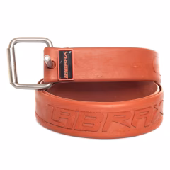 Labrax Marsilya Tokalı Kauçuk Kemer Kırmızı