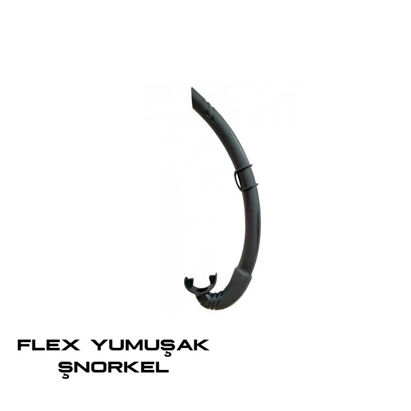 Deeper Silikon Tam Elastik Şnorkel