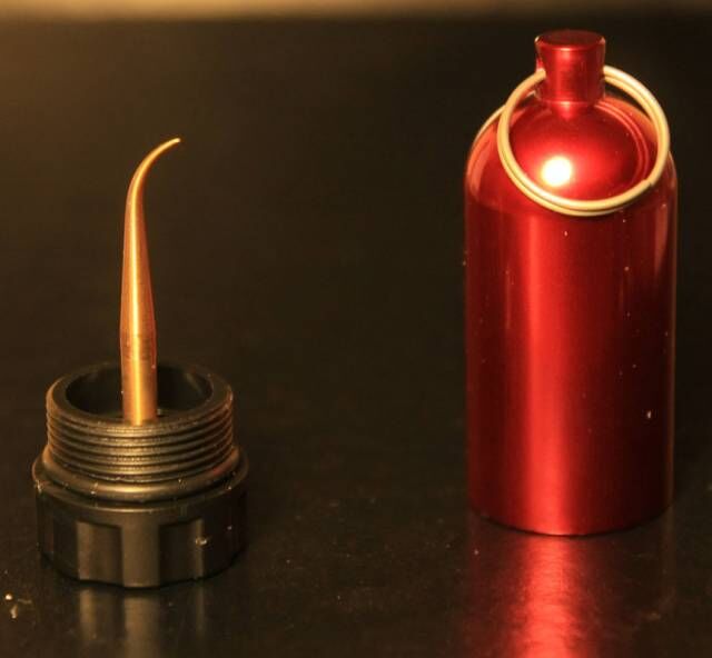 Metal Tüp Anahtarlık