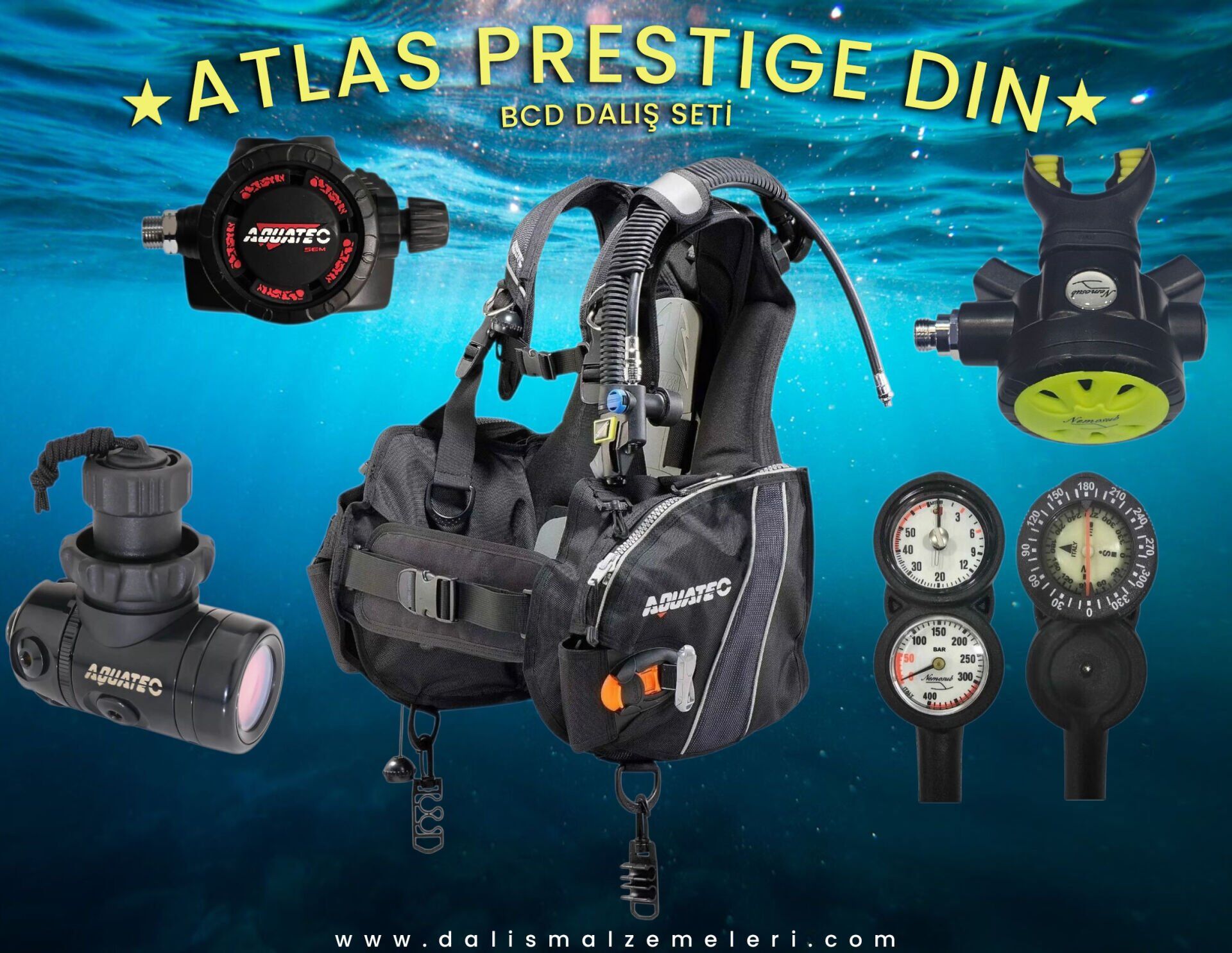 ATLAS PRESTIGE DALIŞ SETİ / DIN XL