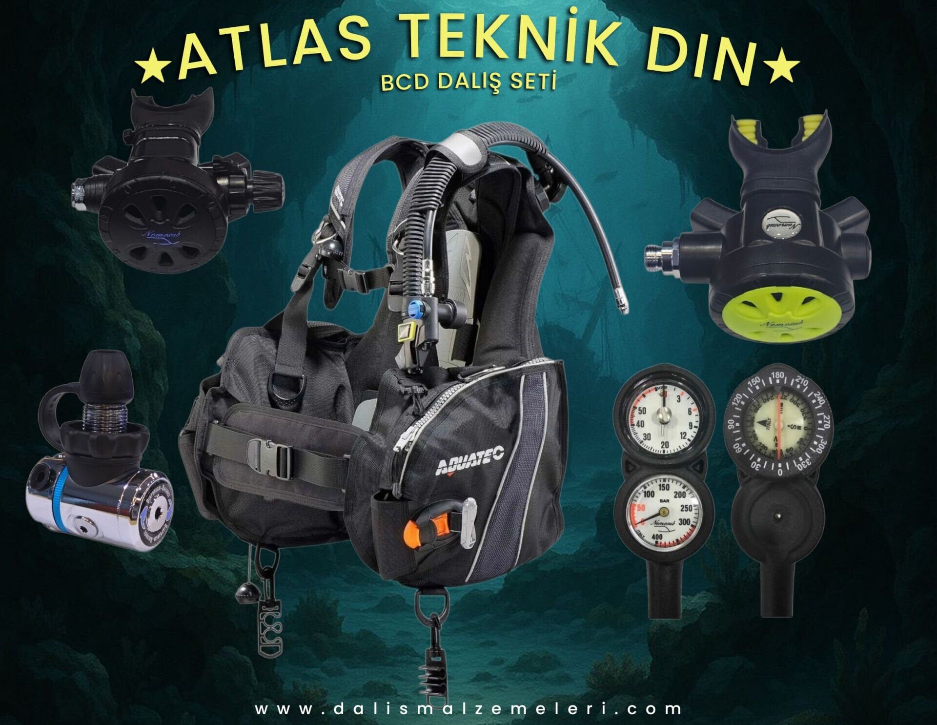 ATLAS TEKNİK DALIŞ SETİ / DIN L