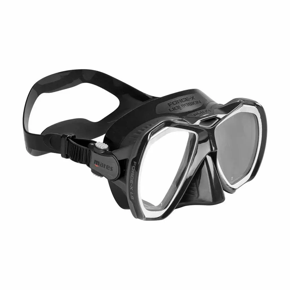 Mares Force-X Liquidskin Dalış Maskesi Siyah-Gri