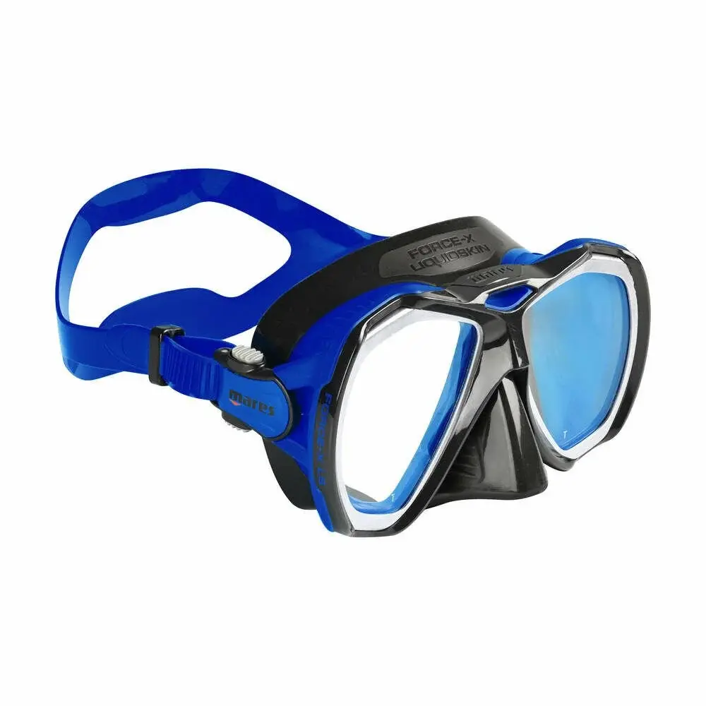 Mares Force-X Liquidskin Dalış Maskesi Mavi-Siyah