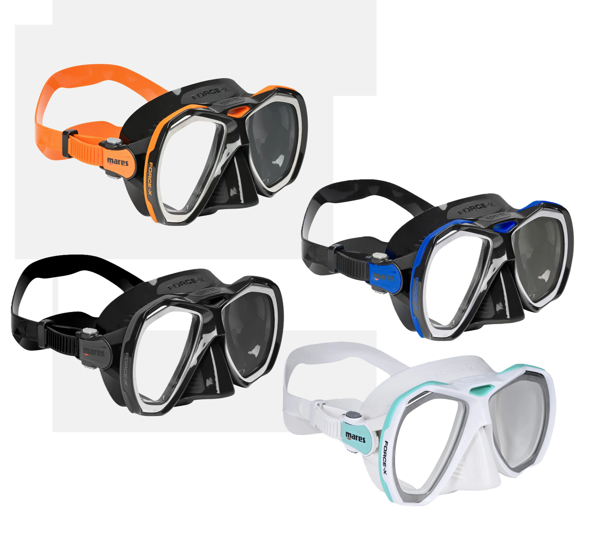 Mares Force-X Dalış Maskesi