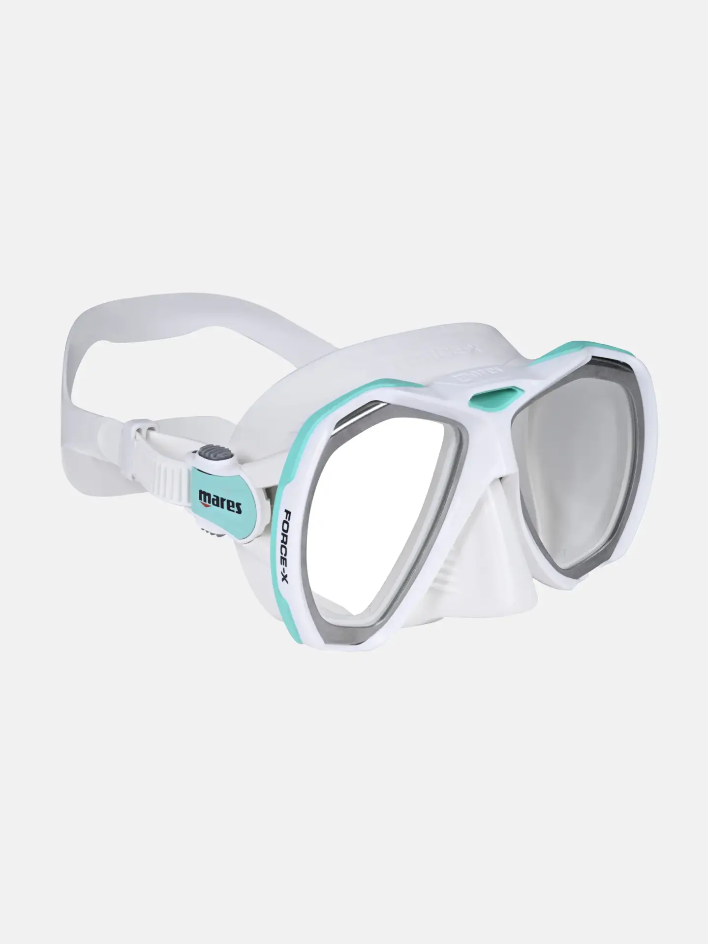 Mares Force-X Dalış Maskesi Beyaz-Aqua