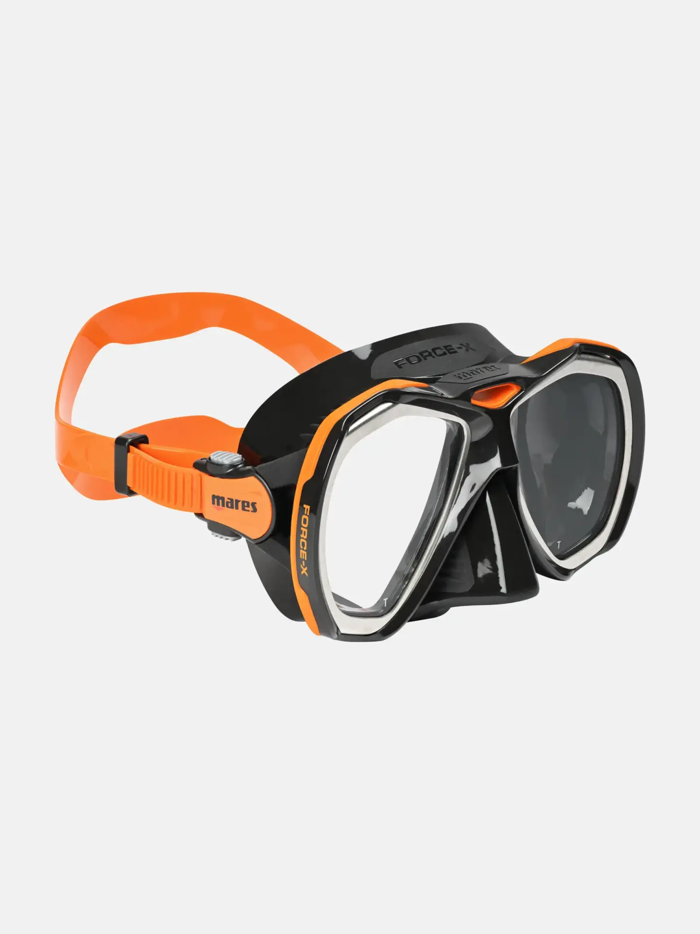 Mares Force-X Dalış Maskesi Turuncu-Siyah