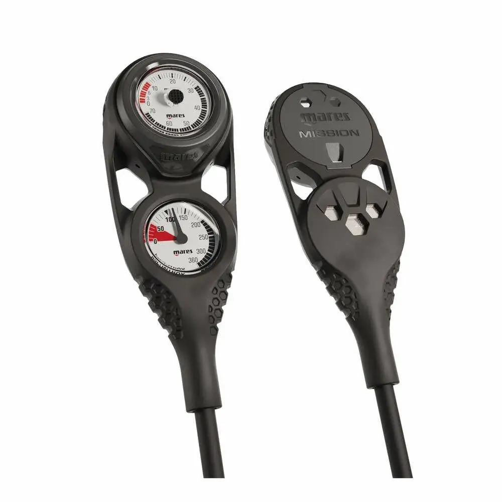Mares Mission 2 Manometre + Derinlik (İkili Konsol)
