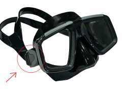 M-05 Maske Tokası Siyah